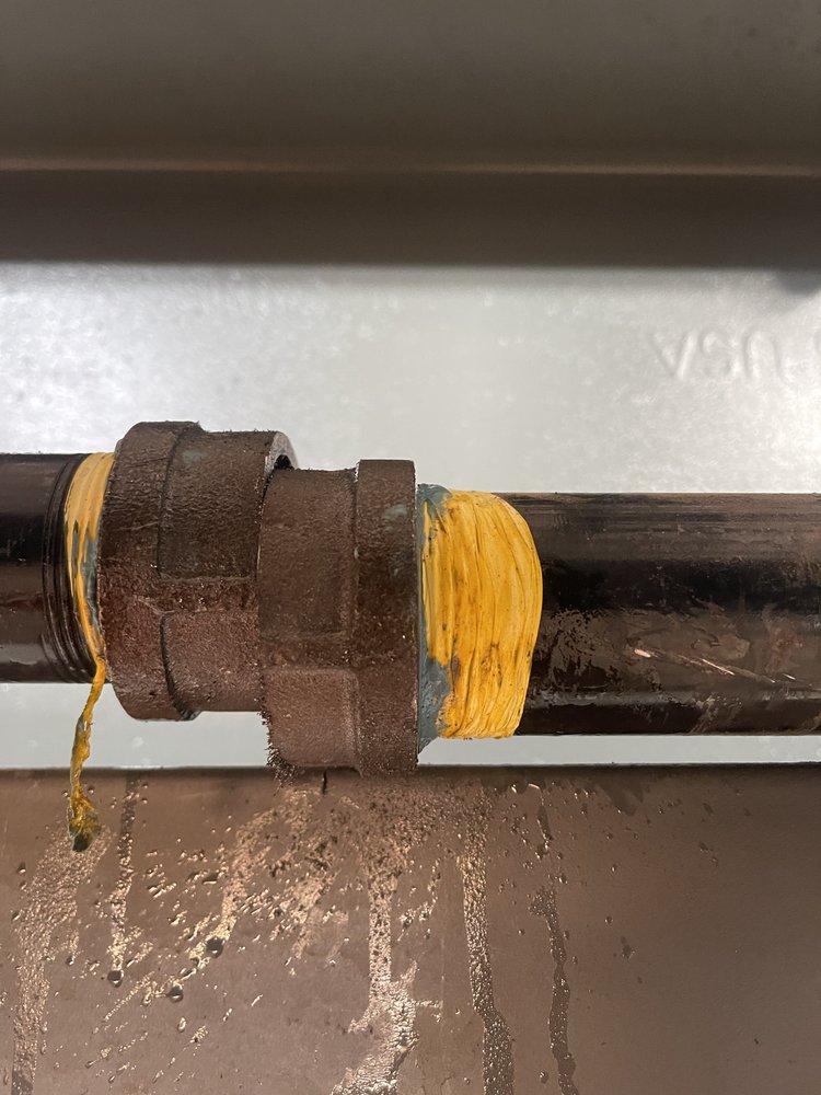 Slide of Blakes plumbing and drain