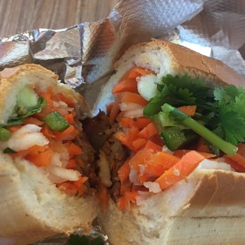 Spicy Joi - Lao Sausage Banh Mi -will get this again! - Sandwiches Near Me - Concord, California Spicy Joi - Lao Sausage Banh Mi -will get this again! - Sandwiches Near Me - Concord, California