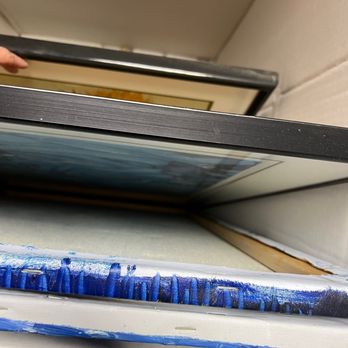 You Move Me Bay Area - Several boxes of artwork and photos were just put in with no paper just touching each other with glass etc. - Movers Near Me You Move Me Bay Area - Several boxes of artwork and photos were just put in with no paper just touching each other with glass etc. - Movers Near Me