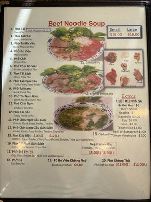 Menu photo 3 Pho Long Thinh San Jose, CA