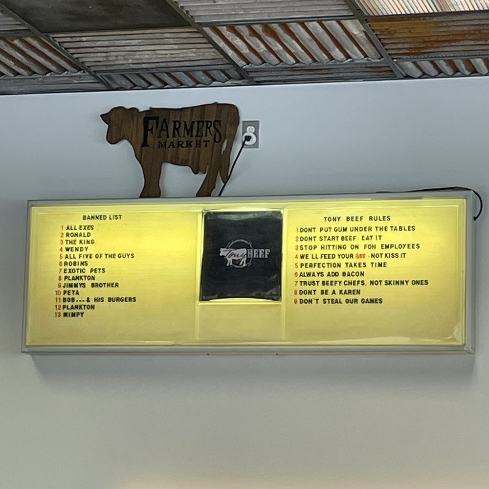 Tony Beef - Burgers Near Me - Galloway, New Jersey