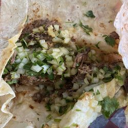 Noel's Taco Mexican Food - Birria (or should I say onion) burrito