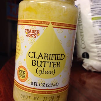 Trader Joe's - Clarified butter. Price is perfect and needs no refrigeration. Now a staple for me. - Grocery Near Me - Davie, Florida