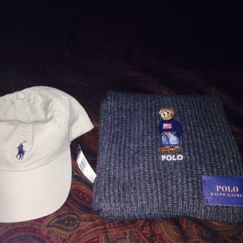 Polo-Ralph Lauren - Polo classic hat and cable knit scarf with American flag bear old school. - Outlet Stores Near Me - Central Valley, New York Polo-Ralph Lauren - Polo classic hat and cable knit scarf with American flag bear old school. - Outlet Stores Near Me - Central Valley, New York