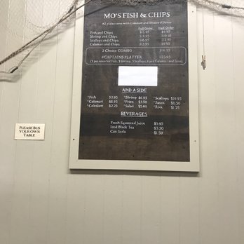 Mohala’s Bayfront Fish & Chips - Menu 5/10/2018 - Fish & Chips Near Me - Hilo, Hawaii