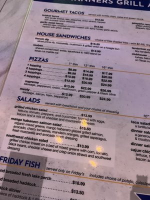 Menu photo 7 Tanners Grill & Bar Appleton, WI