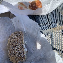 Goldberg's Bagels - Yumm time following a pup walk.