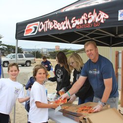 On The Beach Surf Shop - Feeding our Monterey Jr. Guard program