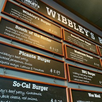 Wibbley's - They all look delicious - Burgers Near Me - Bellevue, Washington