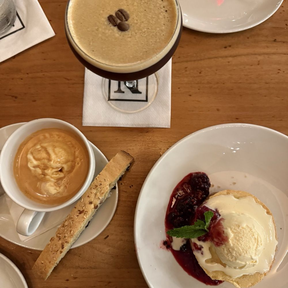 Nick's Del Mar - Espresso Martini Butter Cake - New American Near Me - Del Mar, California