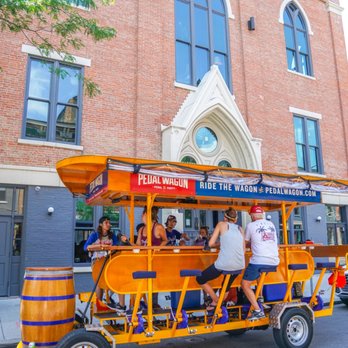 pedal beer wagon