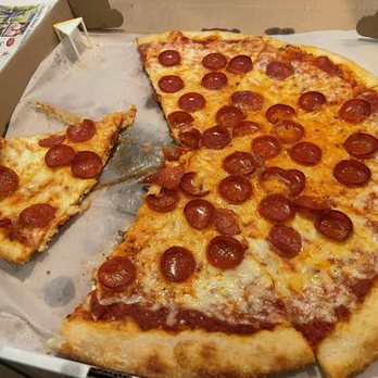 Spiro's Pizza and Pasta - Got to the pie too late to get the complete pizza. The cupped pepperoni had a nice spice to them. - Pizza Near Me - Silverdale, Washington