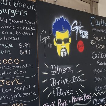 Carib Shack - Menu board - Caribbean Near Me - Virginia Beach, Virginia