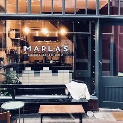 Marla’s Sandwich Shop - Front of Marla's.