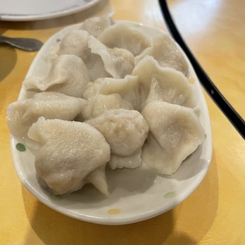 I Dumpling - Pork Dumplings with Napa Cabbage (7/10). Each order has 12, which sounds like a lot, but isn't, since they're on the smaller side. - Chinese Near Me - Redwood City, California I Dumpling - Pork Dumplings with Napa Cabbage (7/10). Each order has 12, which sounds like a lot, but isn't, since they're on the smaller side. - Chinese Near Me - Redwood City, California