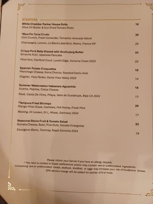 Menu photo 8 Carthay Circle Restaurant Anaheim, CA Menu photo 8 Carthay Circle Restaurant Anaheim, CA