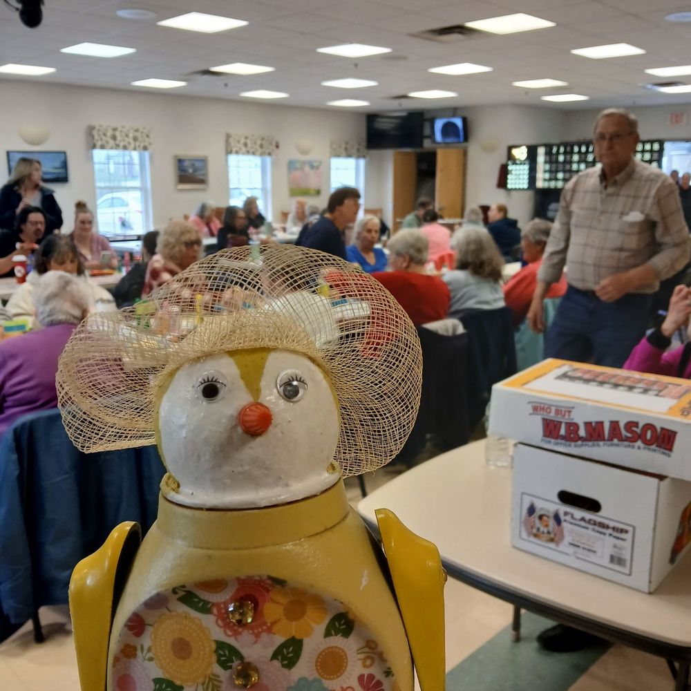 Rochester Elks Members visit the NH Veterans Home for Bingo Night The