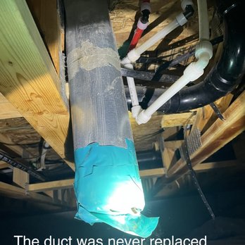 Hendrix Dryer Vent - Dryer duct caped under the house - Air Duct Cleaning Near Me Hendrix Dryer Vent - Dryer duct caped under the house - Air Duct Cleaning Near Me