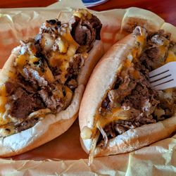 The Tilted Stick - Philly Cheezsteak Sandwich