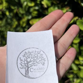Callisto Tea House - Parking pass for their shared lot. - Tea Rooms Near Me - Pasadena, California Callisto Tea House - Parking pass for their shared lot. - Tea Rooms Near Me - Pasadena, California