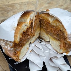 Dirty Bagels - Final sandwich (without cheese)