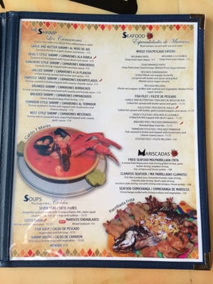 Menu photo 5 Clamatos Lexington-Fayette, KY