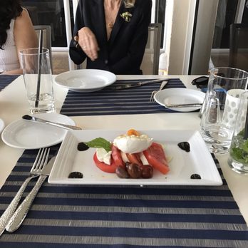 Latitudes - Caprese Salad was OK! - Seafood Near Me - Highland Beach, Florida