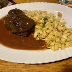 Alte Heide - Rinderroulade with spatzle