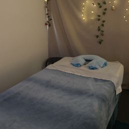 The private massage room