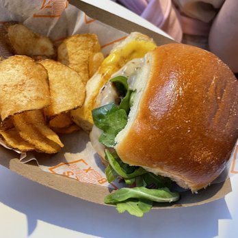 Mel's Butcher Box - Country Apple Chicken Sandwich - Burgers Near Me - Tenafly, New Jersey Mel's Butcher Box - Country Apple Chicken Sandwich - Burgers Near Me - Tenafly, New Jersey