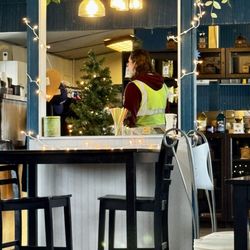 Olympic Crest Coffee Roasters - One of several different seating styles/areas