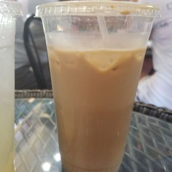 Big Basin Cafe - You know you are meant to be friends when you swap drinks. Blueberry lavendar latte - Coffee & Tea Near Me - Saratoga, California