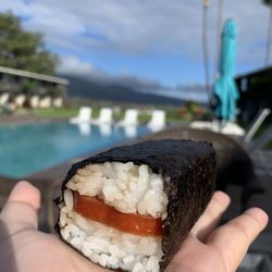 Oyako Tei - Spicy spam musubi $3