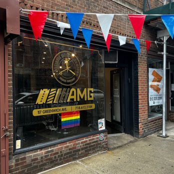 AMG Barbershop - The store front - Barbers Near Me - New York, New York AMG Barbershop - The store front - Barbers Near Me - New York, New York