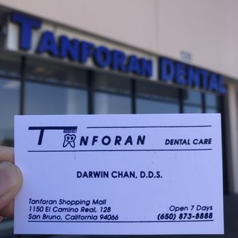 Tanforan Dental Care - Dr. Chan and his team does awesome work! Definitely recommended! - General Dentistry Near Me - San Bruno, California Tanforan Dental Care - Dr. Chan and his team does awesome work! Definitely recommended! - General Dentistry Near Me - San Bruno, California