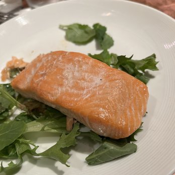 Bosphorous - Winter Garden - Baked salmon (salad side - huge portion!) - Middle Eastern Near Me - Winter Garden, Florida
