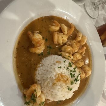 Dooky Chase's Restaurant - Shrimp creole and mustard greens - Cajun/Creole Near Me - New Orleans, Louisiana
