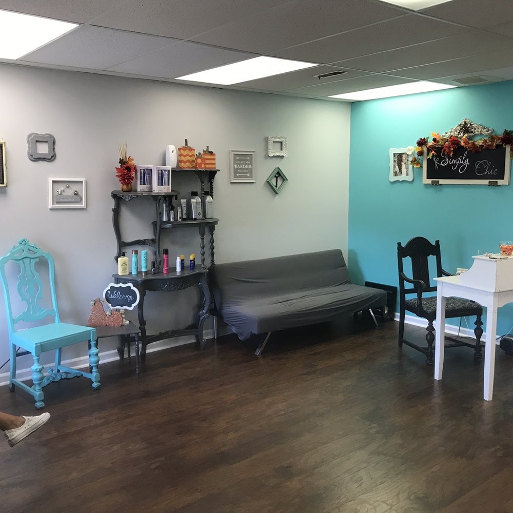 Simply Chic Hair Studio - Reception area - Hair Stylists Near Me - Indianapolis, Indiana Simply Chic Hair Studio - Reception area - Hair Stylists Near Me - Indianapolis, Indiana