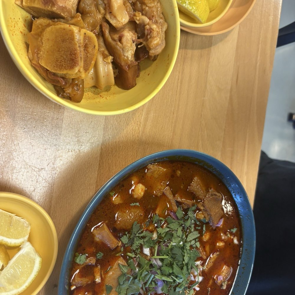 SeD Cocina - Menudo with the pata - Mexican Near Me - Montclair, California SeD Cocina - Menudo with the pata - Mexican Near Me - Montclair, California
