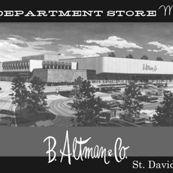 St David's Square - St. David's Square was formerly B. Altman's Department Store, as you can see in this vintage postcard.