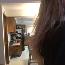 Hair literally cut at two different lengths from one end of my hair to the other. I came in with long hair on both sides of my head. Hair literally cut at two different lengths from one end of my hair to the other. I came in with long hair on both sides of my head.