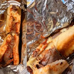 Newby's Pizza - Manager absolutely rude after putting marinara sauce on two Italian beef subs. Refused to fix.