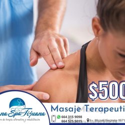 Sana Spa Tijuana - Masajes por $500 pesos o $25 dólares