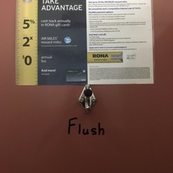Rona Revy - Well that's an odd spot for the handle