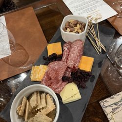 Pope Valley Winery - Diana made us a charcuterie board on the spot.