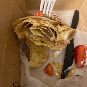 CAFFE:iN - Strawberry Banana Crepe - Coffee & Tea Near Me - Union City, California