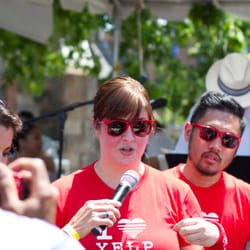 Taste of Georgetown - Explaining the dish to the judges