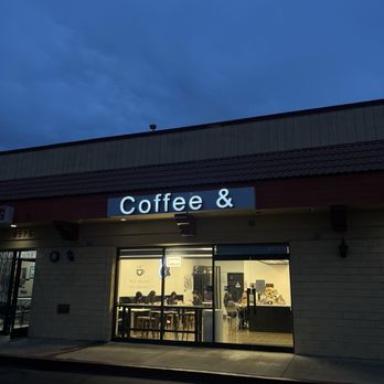 Coffee & - outside | tiktok & insta: @trinhiesworld - Coffee & Tea Near Me - Buena Park, California