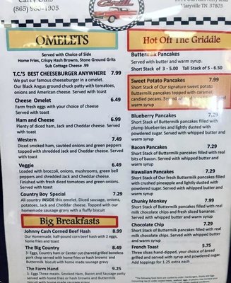 Menu photo 3 TC's Grill Maryville, TN