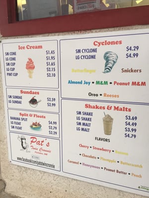 Menu photo 3 Pat's Twin Cronnie Portales, NM Menu photo 3 Pat's Twin Cronnie Portales, NM